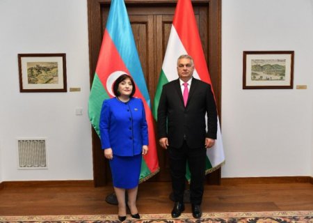 Sahibə Qafarova Macarıstanın Baş naziri ilə görüşdü