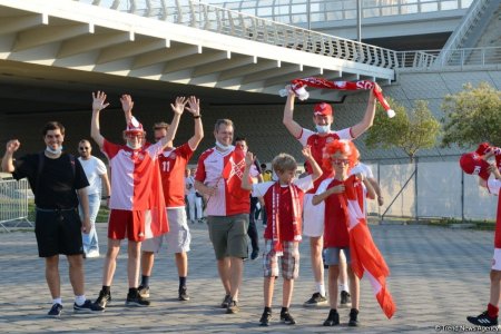 AVRO-2020: Azarkeşlər artıq Bakı Olimpiya Stadionunda - Fotolar