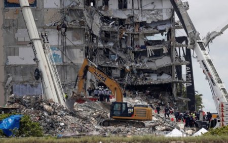 ABŞ-ın Florida ştatında binanın çökməsi nəticəsində ölənlərin sayı 85-i ötdü