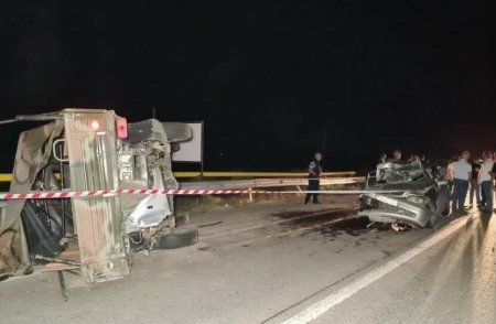 Ermənistanın Arazdəyən yolunda bir erməni əsgər öldü, 5-i yaralandı