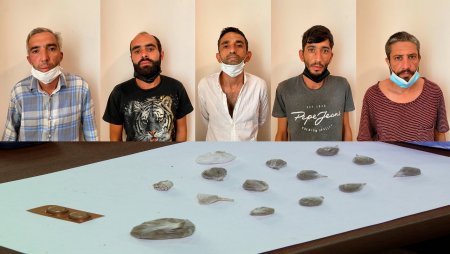 Abşeron rayonunda narkotik vasitələrin  satışı ilə məşğul olan 5 nəfər saxlanılıb