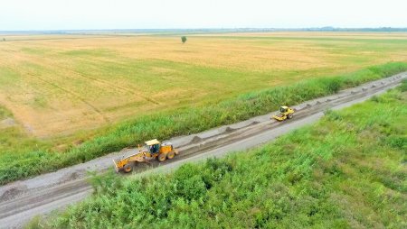 Kürdəmirdə 13 km uzunluğa malik avtomobil yolu yenidən qurulur