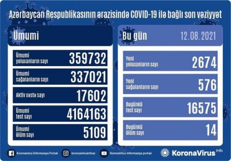 Azərbaycanda bir gündə koronavirusa yoluxanların sayı 2600-ü keçdi: Çox sayda ölən var - FOTO