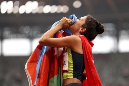 Lamiyə Vəliyeva Paralimpiya rekordu qıraraq qızıl medal qazandı - FOTO/VİDEO