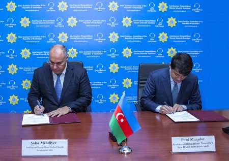 Dövlət Gömrük Komitəsi ilə Diasporla İş üzrə Dövlət Komitəsi arasında Anlaşma Memorandumu imzalanıb