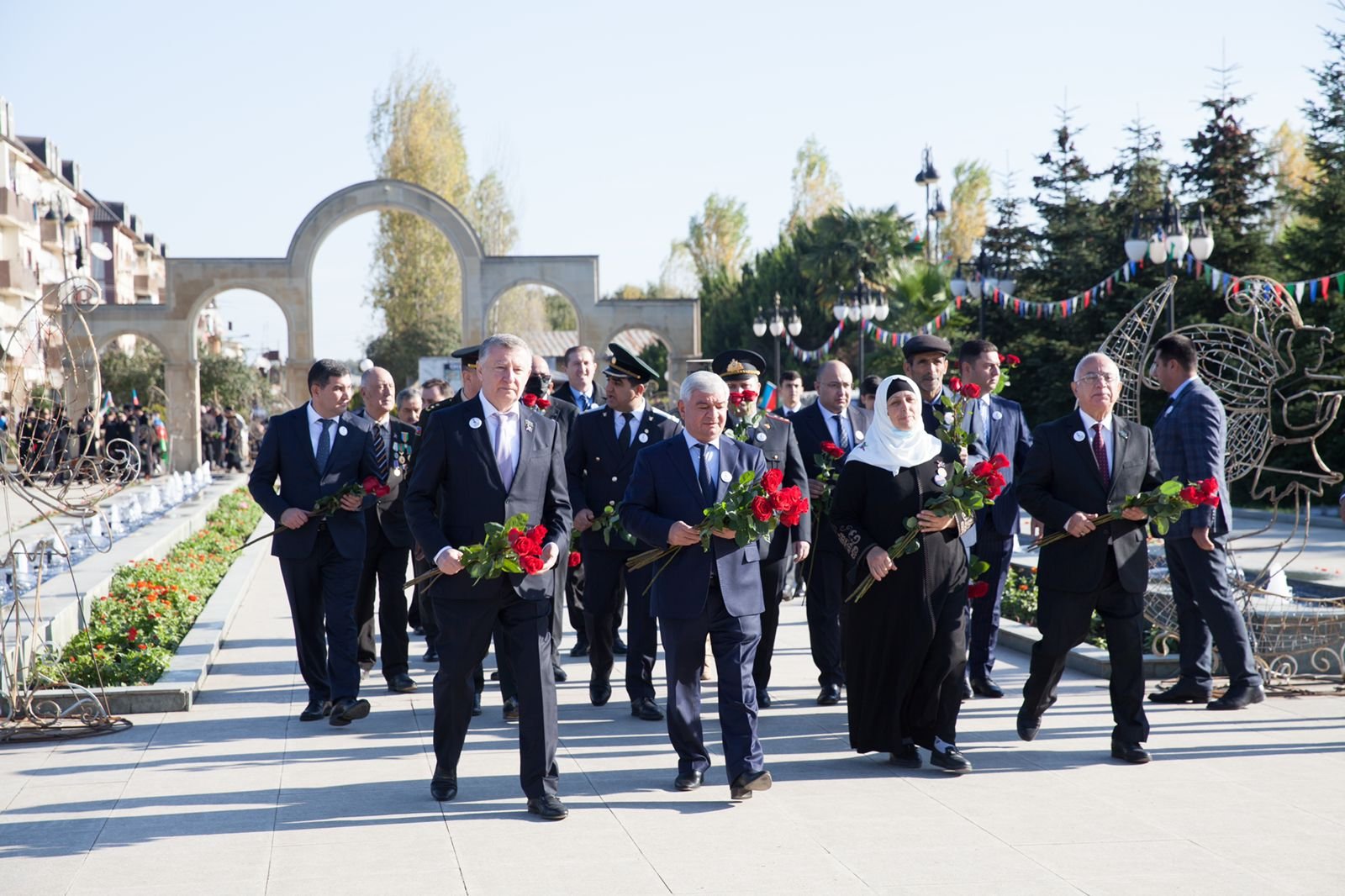 Şəhidlər Kompleksi xalqın mübarizə tarixini özündə əks etdirir