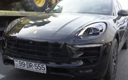 Bakıda “Porsche” ilə piyadanı vurub öldürdü - Video