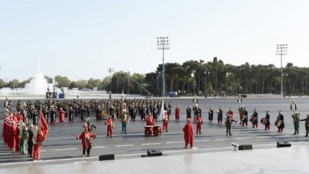 Türkiyənin Mehteran Birliyinin nümayəndələri Bakıya gəldi