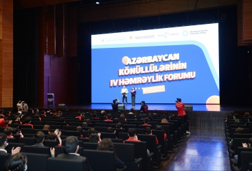 5 dekabr Azərbaycan Könüllülərinin IV Həmrəylik Forumu keçirilib