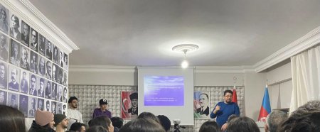 Eskişehir Azərbaycanlıları Dərnəyi Hasan Ayvalı ilə “Emosional zəka” mövzusunda təqdimat edib - ÖZƏL