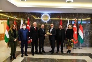 Başkan Düzgün ve TPF heyeti, Ticaret Bakanı Mehmet Muş’u ziyaret etti - FOTO