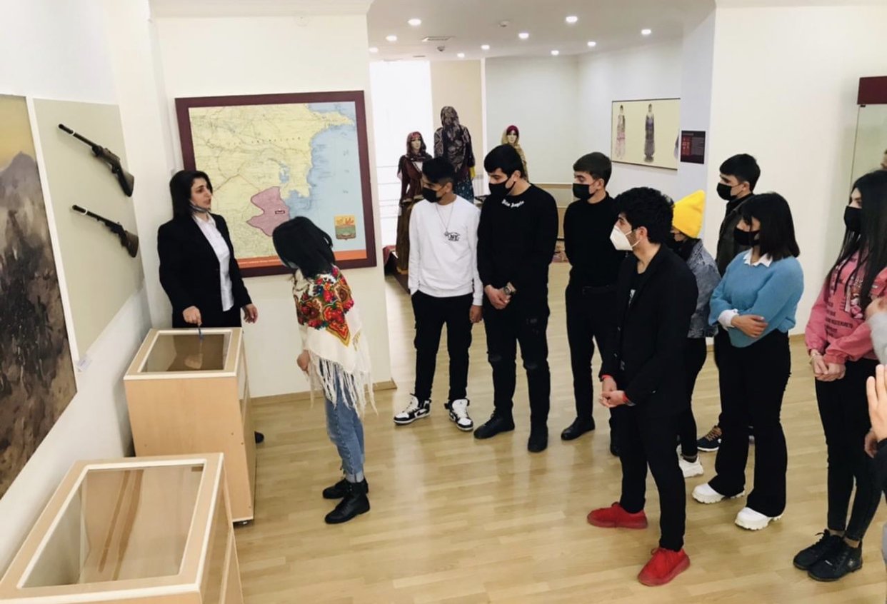 Masallı Tarix-Diyarşünaslıq Muzeyi və Masallı Dövlət Rəsm Qalereyasında gənclər üçün ekskursiyalar təşkil edilib