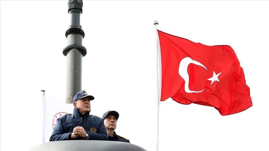 Türkiyə Milli Müdafiə Naziri yerli AKYA torpedasının ilk buraxılışını həyata keçirib