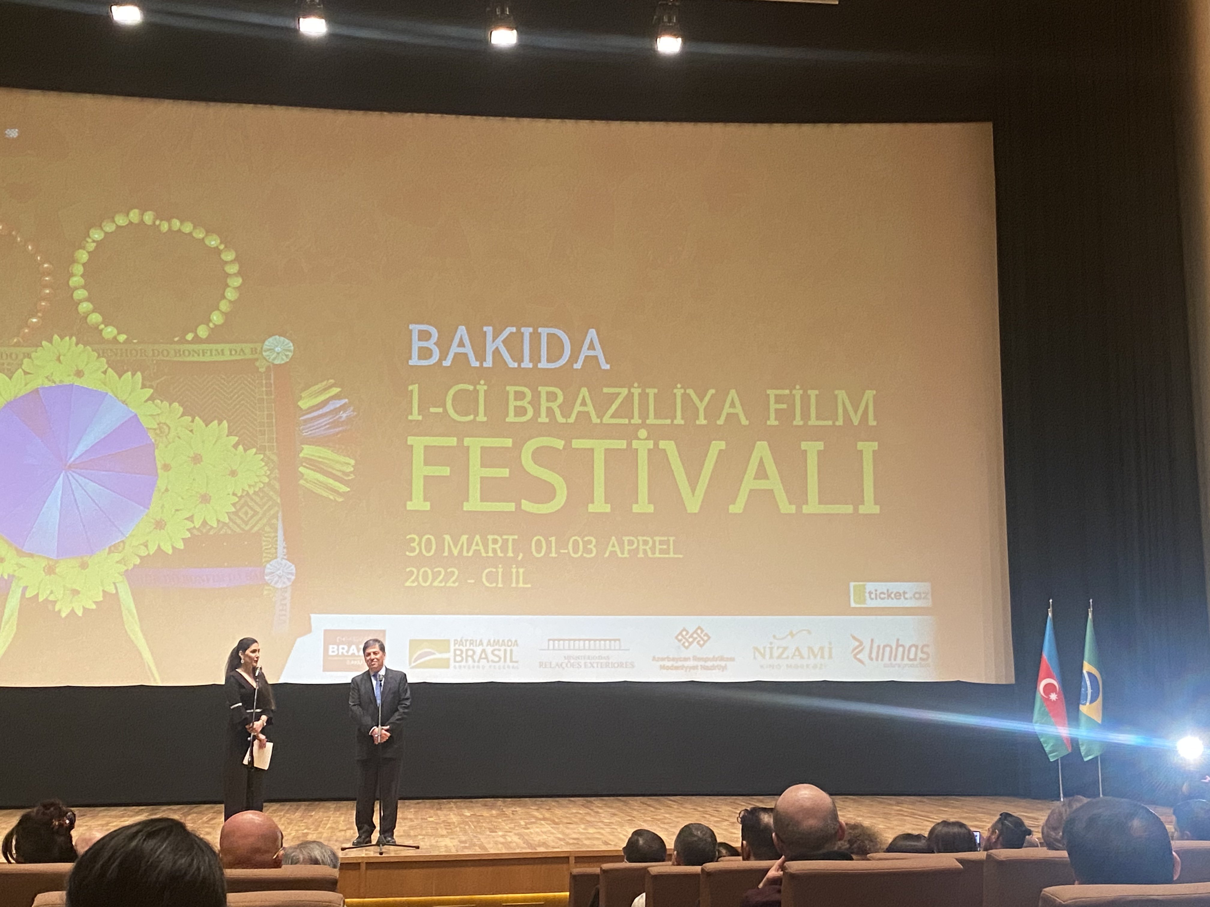 Bakı Braziliya Film Festivalının açılış mərasimi olub - FOTO