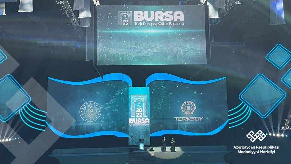"Bursa-2022” Türk dünyasının mədəniyyət paytaxtının təntənəli açılış mərasimi keçirilib - FOTO
