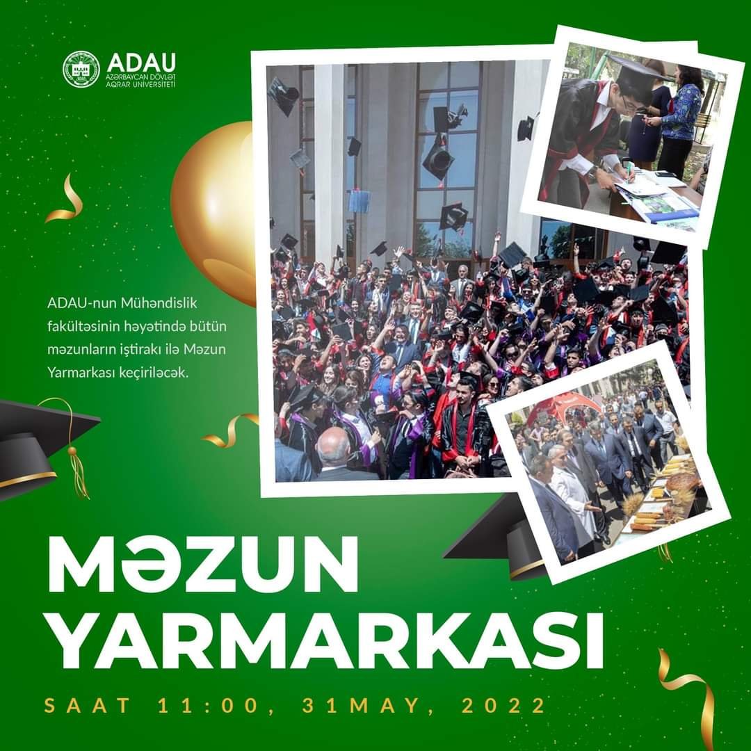 ADAU-da MƏZUN YARMARKASI keçiriləcək