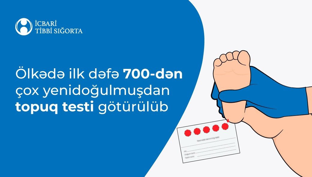 İrsi xəstəliklərin erkən diaqnostikası məqsədi ilə ölkədə ilk dəfə neonatal skrininq müayinələr keçirilir