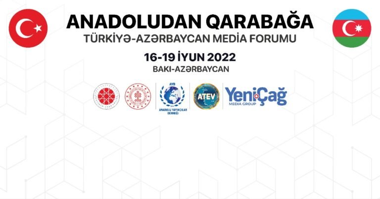 Bakıda "Anadoludan Qarabağa: Türkiyə-Azərbaycan Media Forumu" keçiriləcək