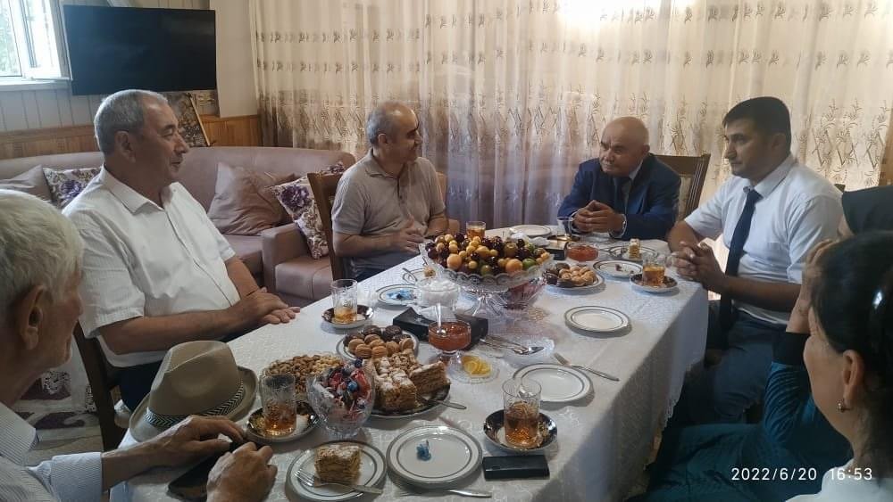 Masallı rayonu Türkoba kəndində Əməkdar müəllimin yubileyi qeyd olunub - FOTO