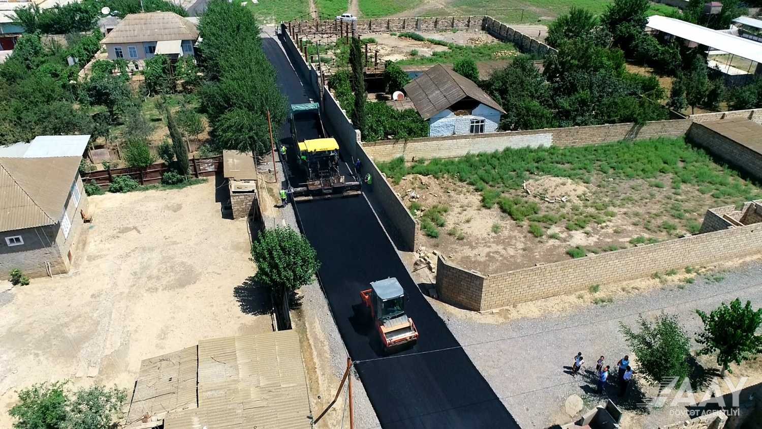 Əliabad-Xırmandalı-Bəydili avtomobil yolunun tikintisi yekunlaşmaq üzrədir VİDEO/FOTO