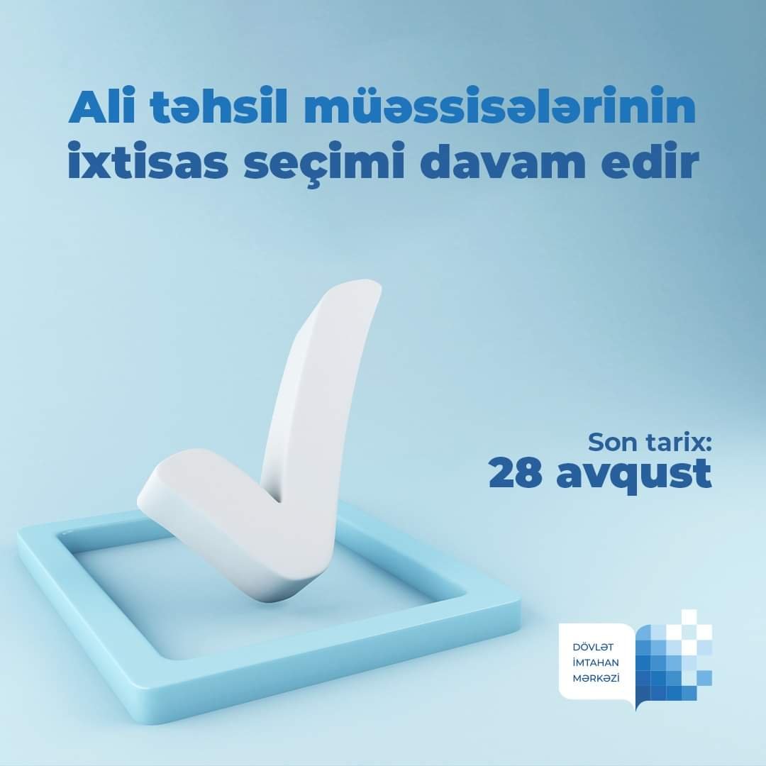 İxtisas seçimi davam edir