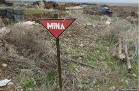Tərtərdə 1 nəfər minaya düşdü