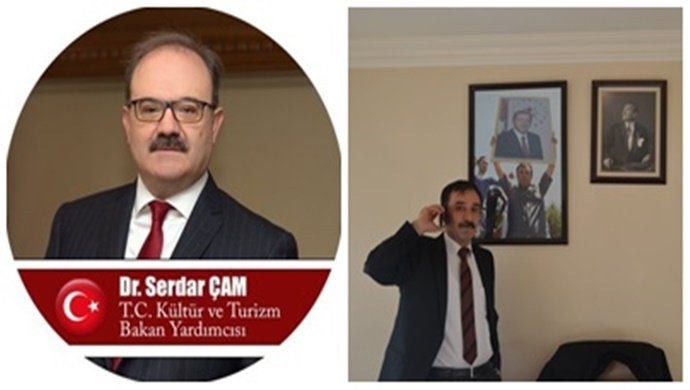 ÖMER EROĞLU `NDAN BAKAN YARDIMCISI DR. SERDAR ÇAM `A TEŞEKKÜR AÇIKLAMASI - ÖZƏL