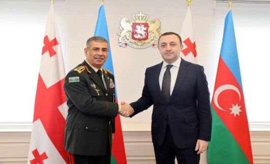 Zakir Həsənov Qaribaşvili ilə görüşdü