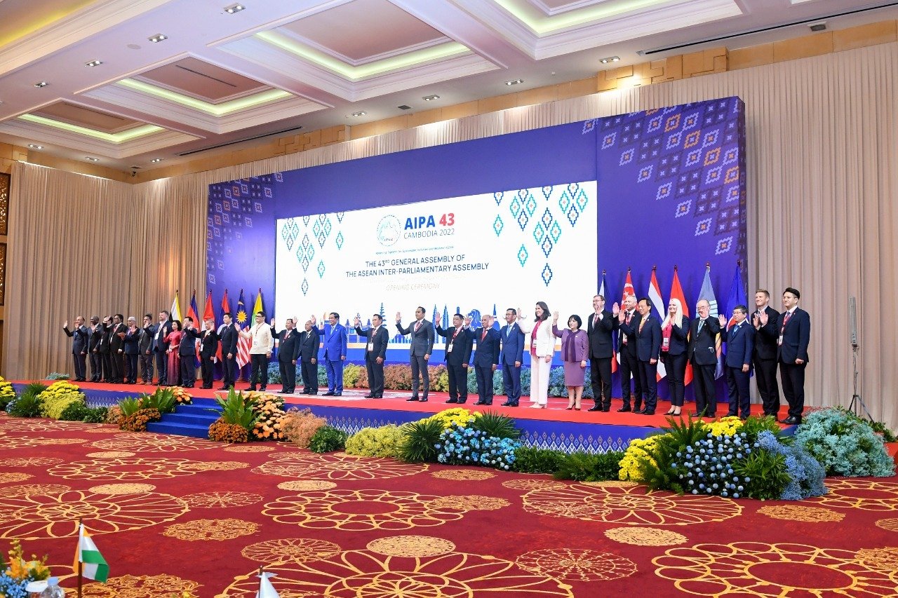 Sahibə Qafarova ASEAN Parlamentlərarası Assambleyasının 43-cü Baş Assambleyasının açılış mərasimində iştirak edib