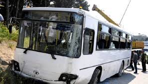 Avtobus qəza törətdi, piyada öldü