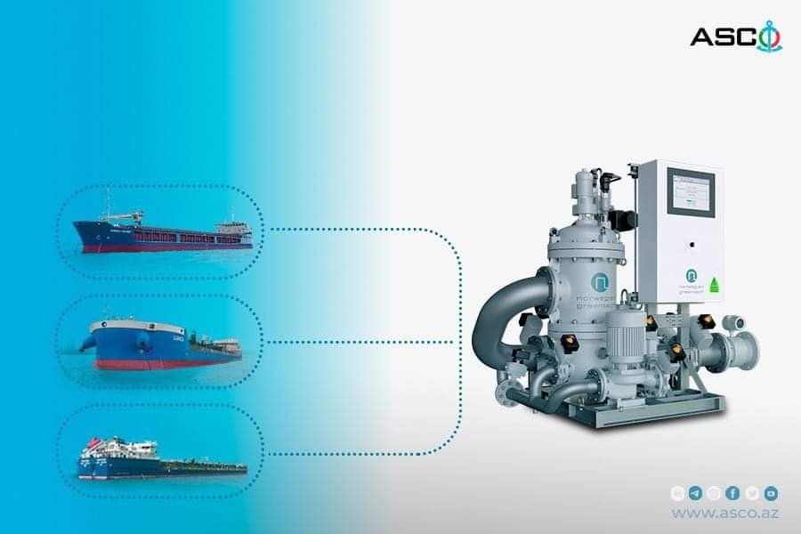 Daha 3 gəmiyə ballast sularının təmizlənməsi sistemi quraşdırılıb - Video