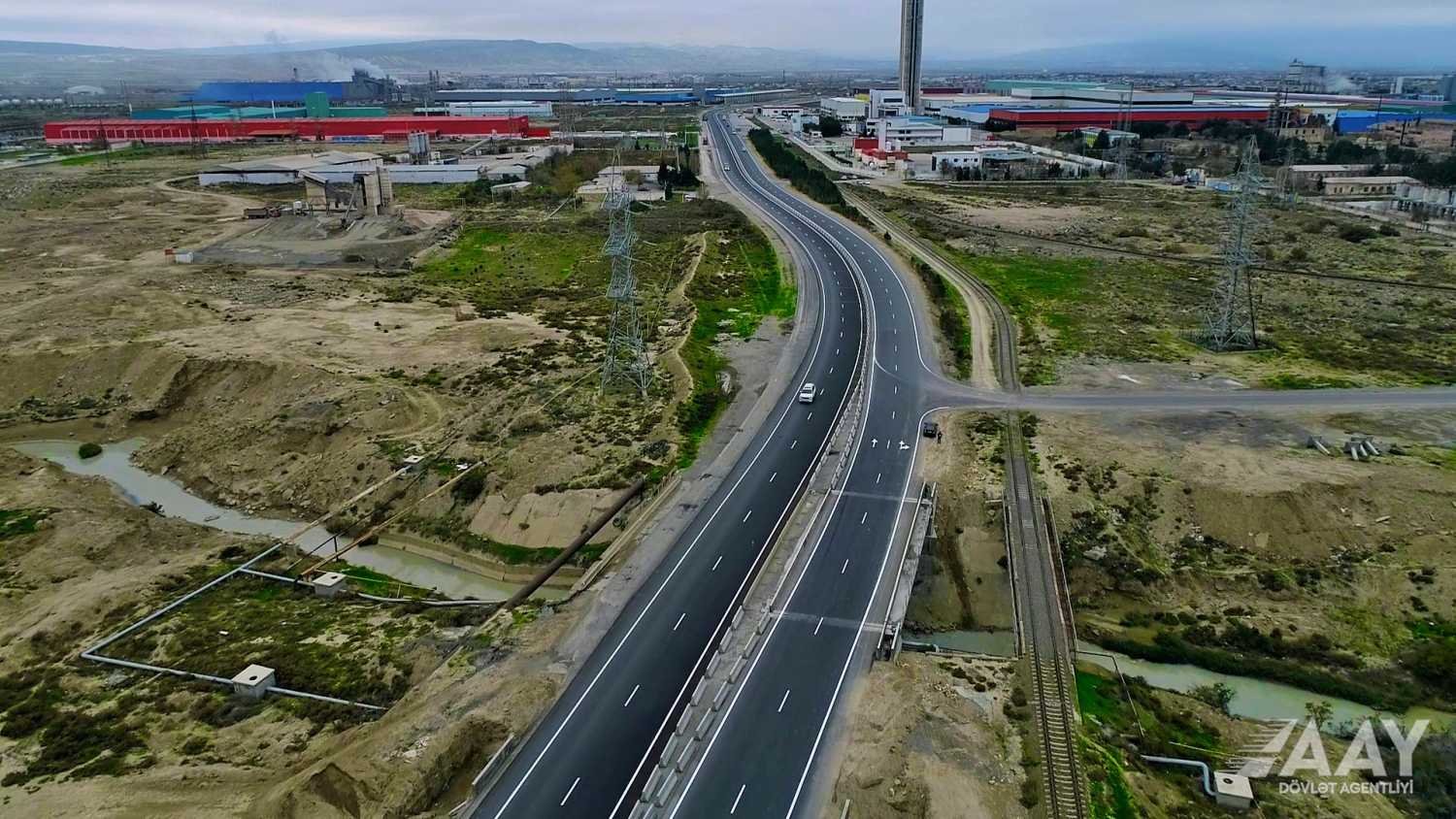 H.Z.Tağıyev - Sumqayıt avtomobil yolunun yenidən qurulması yekunlaşıb VİDEO/FOTO