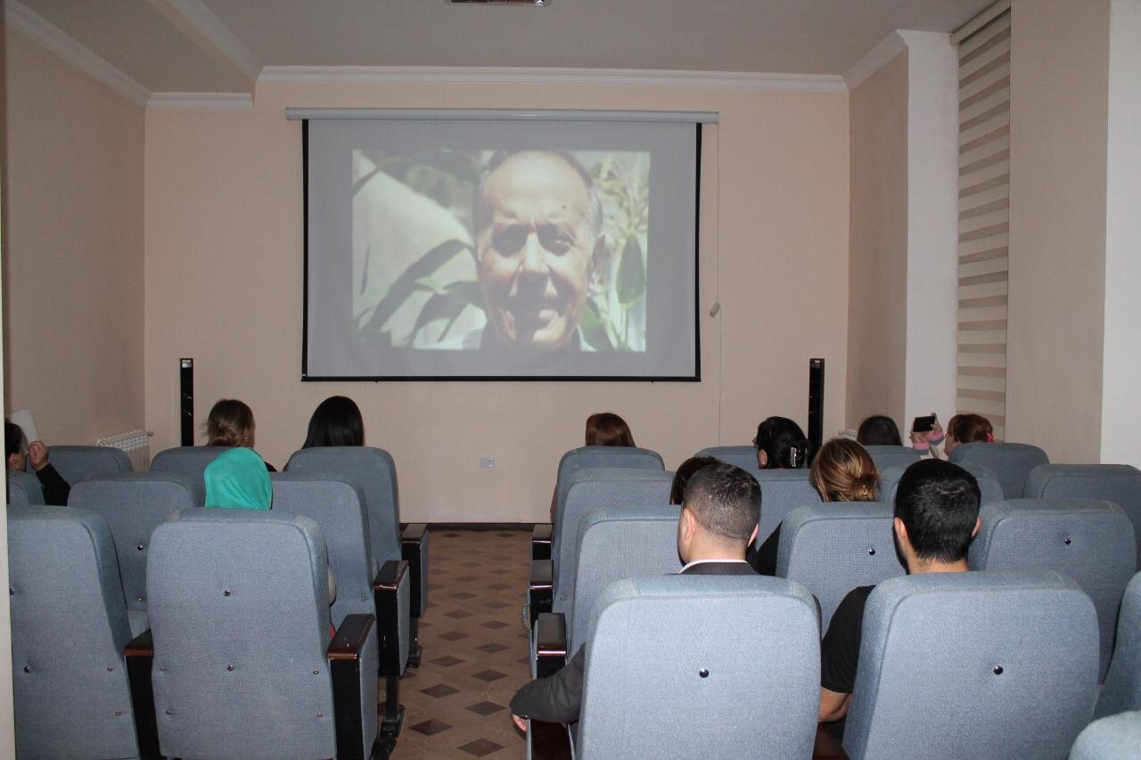 Masallı rayon Heydər Əliyev mərkəzində “Heydər Əliyev və müasir Azərbaycan” adlı tədbir keçirilib - FOTO