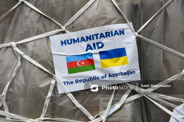 Azərbaycan Ukraynaya növbəti humanitar yardım göndərib
