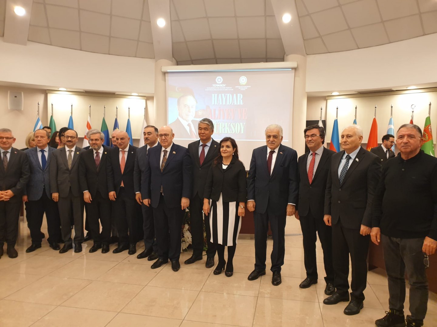 Ankarada Ümummilli liderin anım gününə həsr olunmuş "Heydər Əliyev və TÜRKSOY" adlı tədbir keçirilib - FOTOLAR