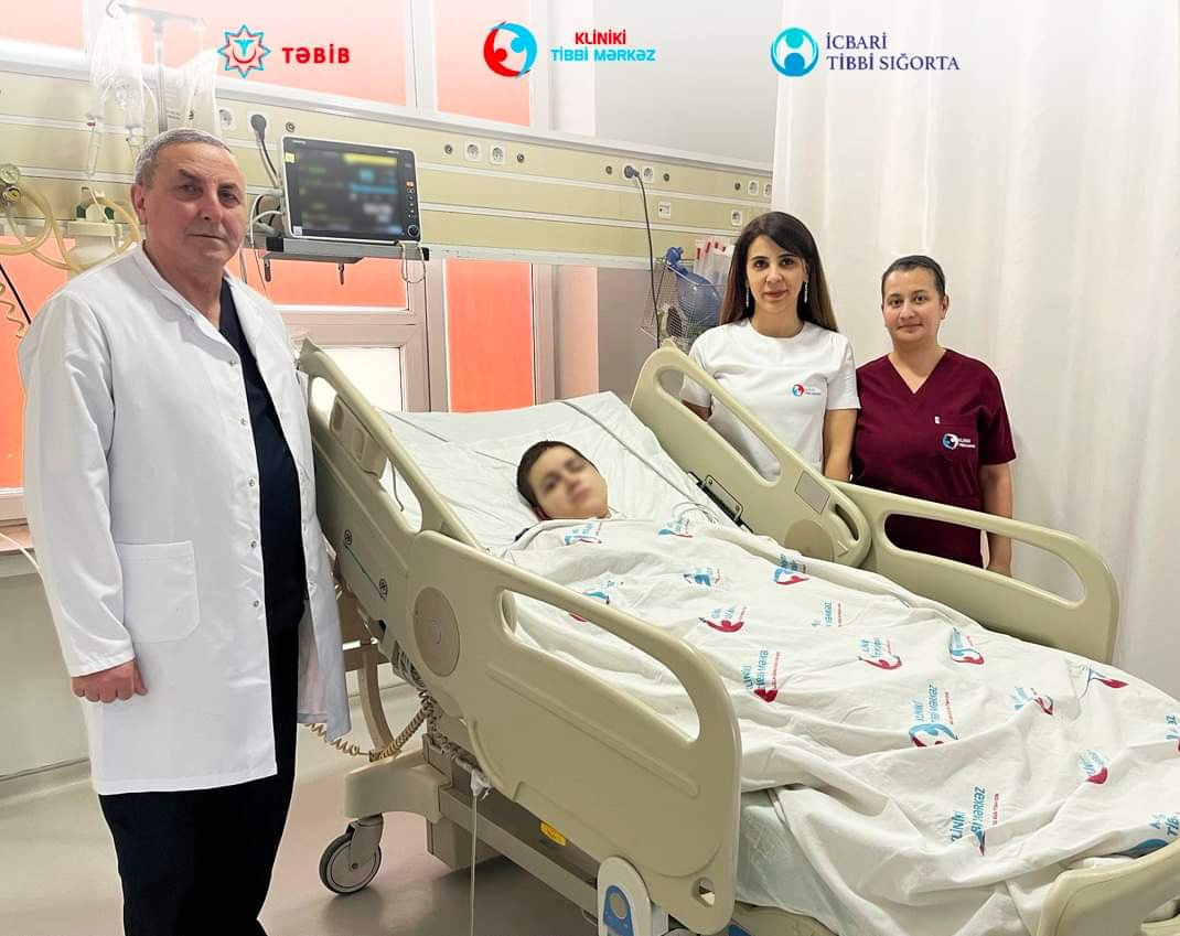 Kliniki Tibbi Mərkəz 30 gün koma vəziyyətində olan qadını həyata qaytardı