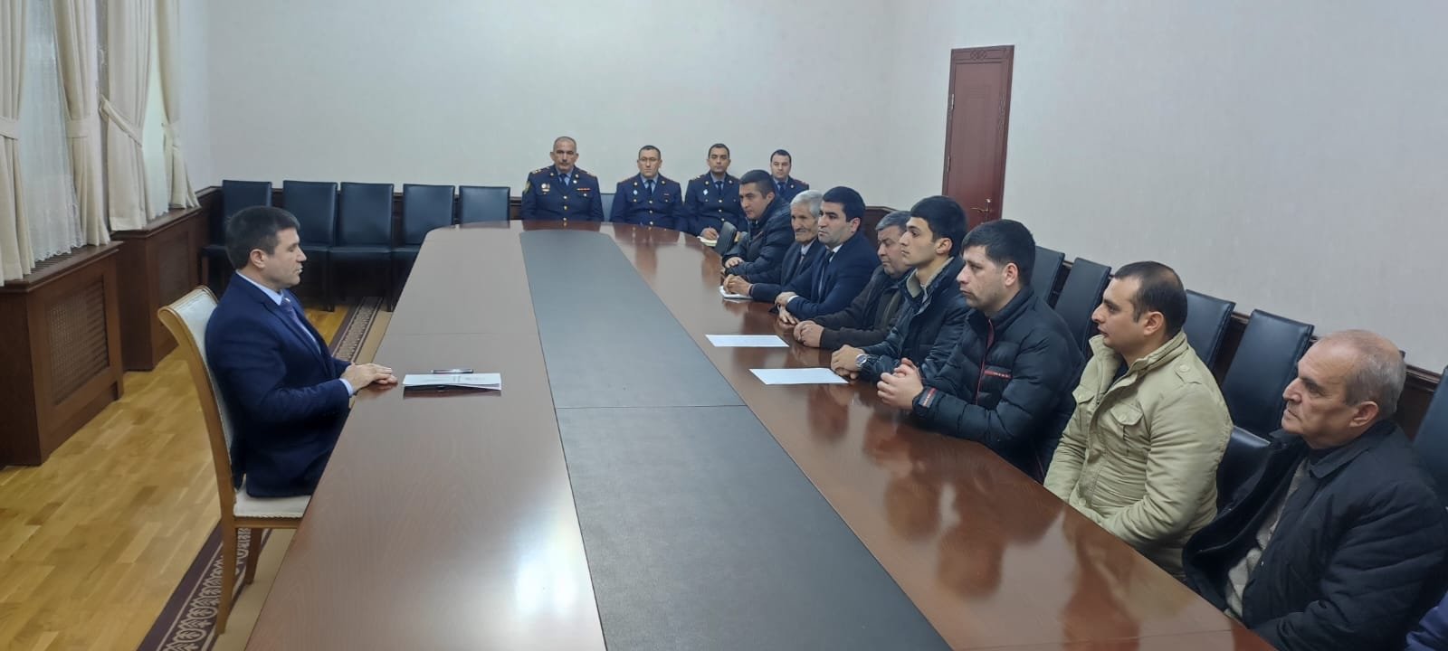 Polis polkovniki Süleyman Nemətov qəbula gələn 159 vətəndaşı dinlədi