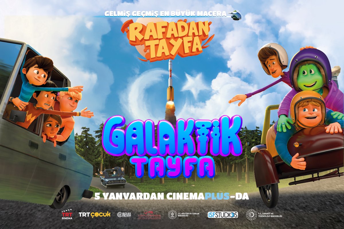 “CinemaPlus”da türk cizgi filmi “Rafadan Tayfa Qalaktik Tayfa”
