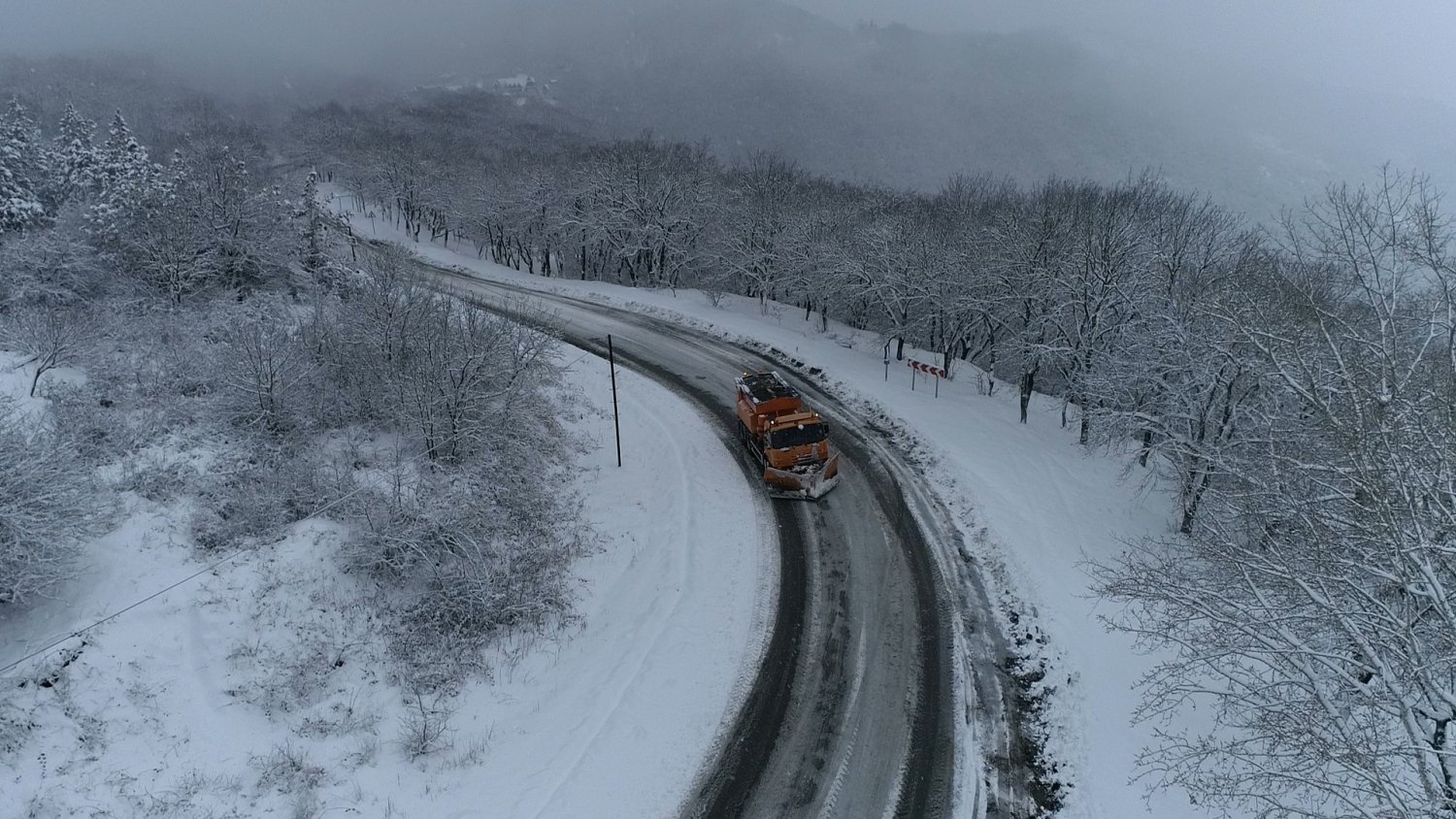 Hava şəraiti ilə əlaqədar olaraq avtomobil yollarının vəziyyəti haqqında - 09 yanvar 10:00 MƏLUMAT