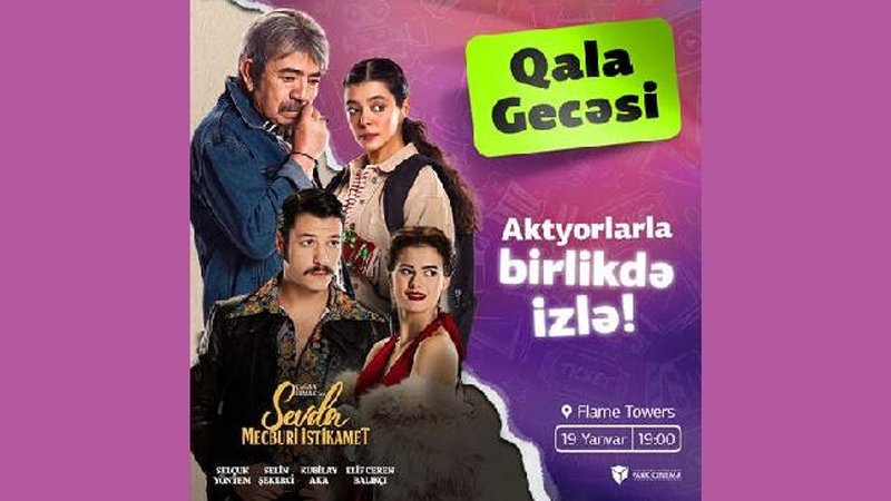 Türkiyə kinosunun ulduzu Selçuk Yöntem Bakıya gələcək