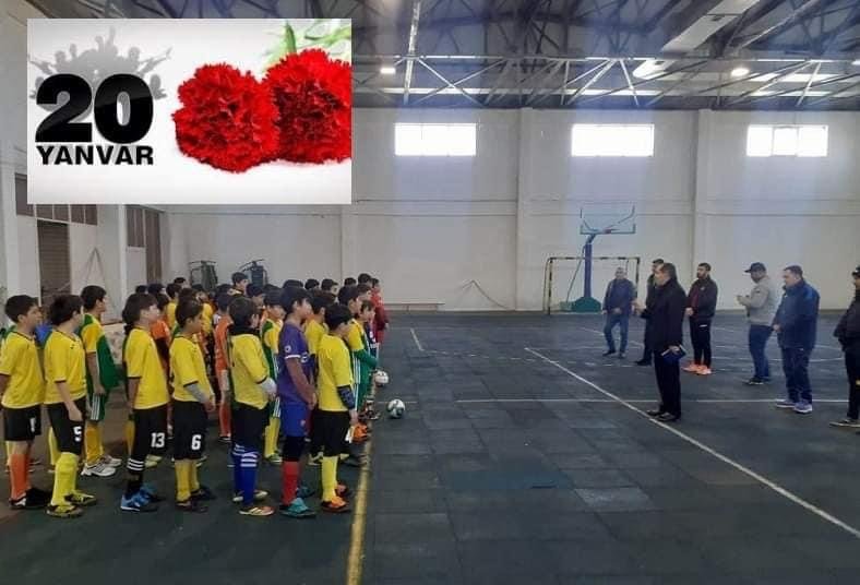 Masallıda 20 Yanvar şəhidlərinin xatirəsinə həsr edilmiş minifutbol turniri keçirilib - FOTO