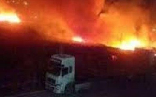 İranın yük karvanı İraq-Suriya sərhədində bombalandı