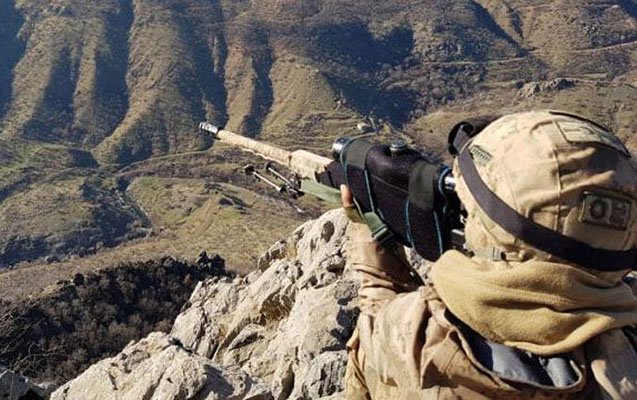 PKK terrorçuları Türkiyə sərhədini atəşə tutdu