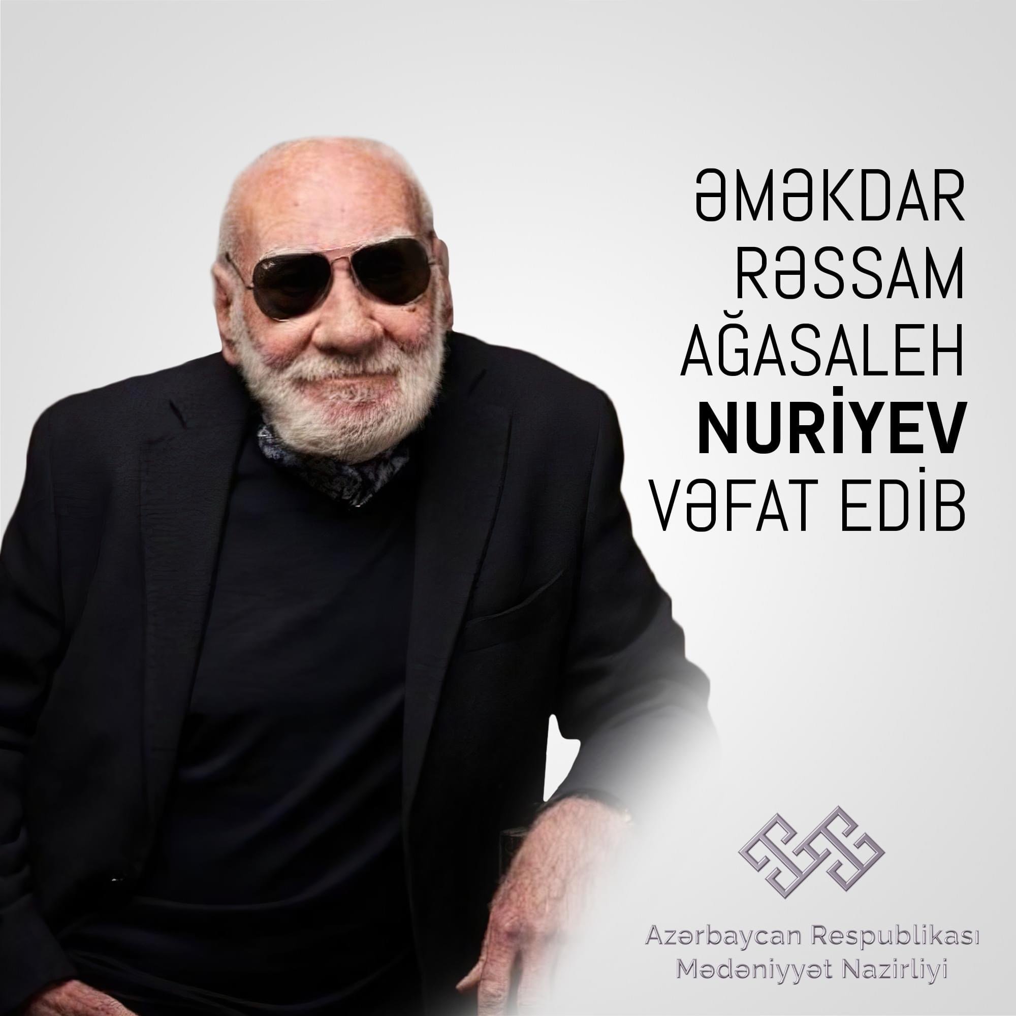 Əməkdar rəssam Ağasaleh Nuriyev 83 yaşında vəfat etdi -