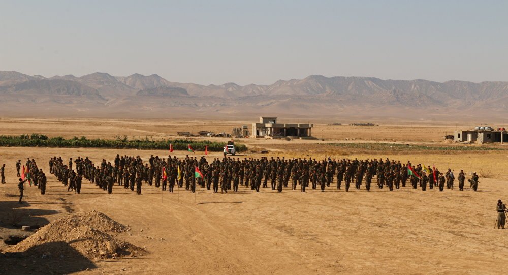 İran PKK-nın nəzarətində olan Sincar şəhərində terrorçulara təlim keçir -