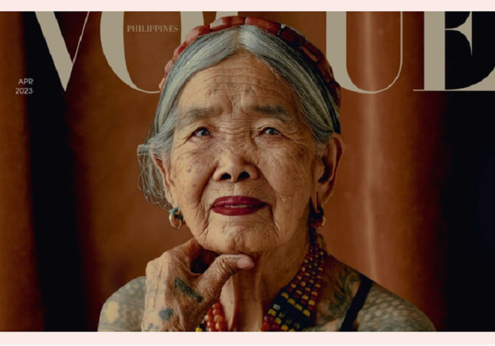 106 yaşlı filippinli Apo Vanq-Od "Vogue" jurnalının üz qabığına çəkilib