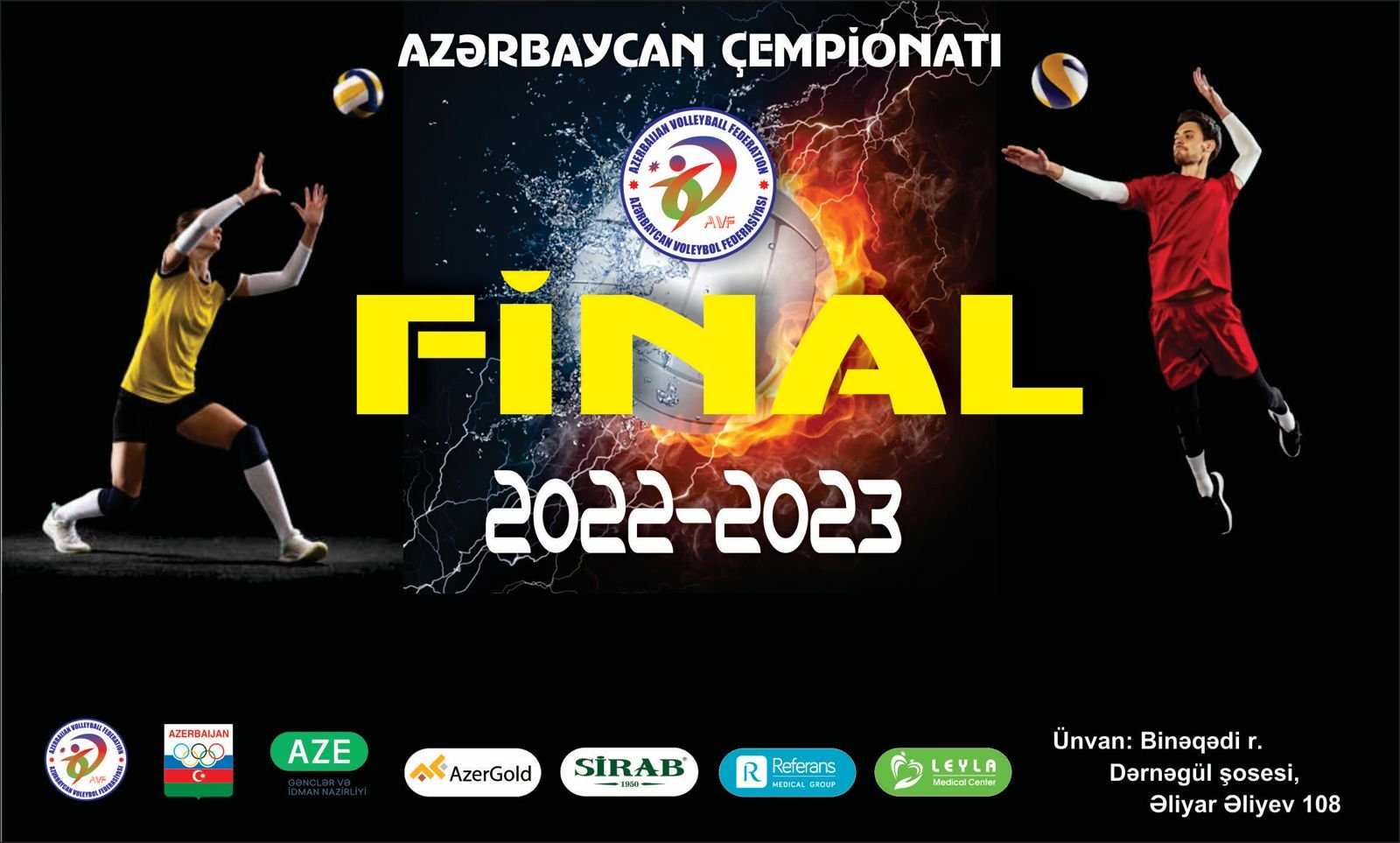 Voleybol üzrə Azərbaycan çempionatının final mərhələsində növbəti oyunların vaxtı bəlli olub