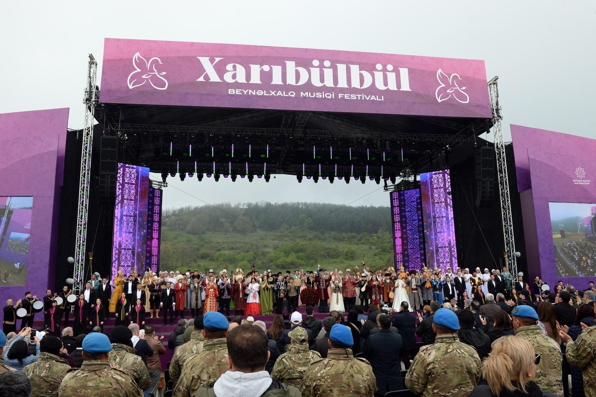 Şuşada  “Xarıbülbül” Beynəlxalq Musiqi Festivalının qala-konserti olub -