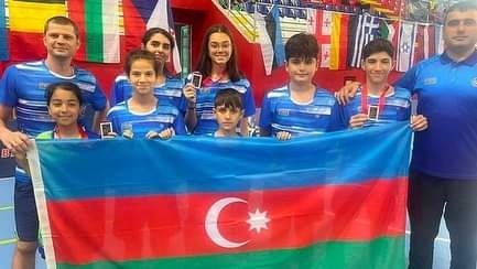 Yeniyetmə və uşaq badmintonçularımız  "Youth International" turnirində 1 gümüş və 2 bürünc medal qazanıblar