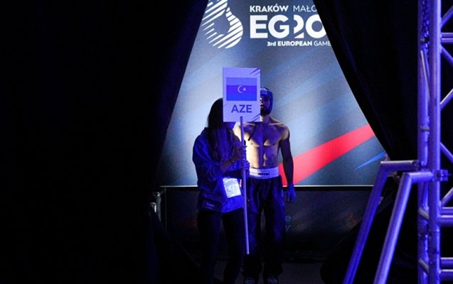 Fərid Ağamoğlanov Avropa Oyunlarında qızıl medal qazandı